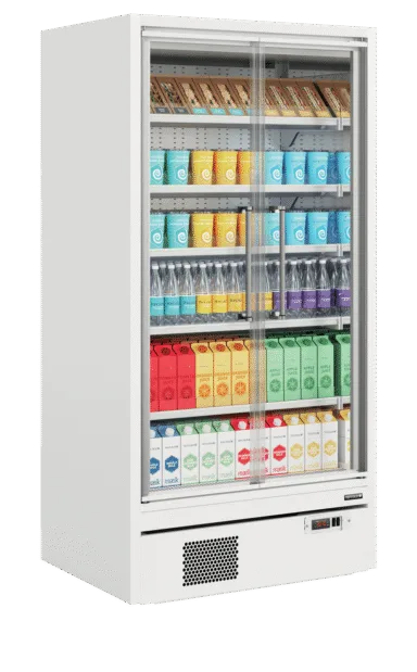 Galaxy+ GP10FGD White Multideck With Doors