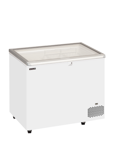 ST300 Hinged Glass Lid Chest Freezer