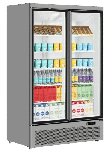 Atom Maxi C2DS Glass Door Merchandiser
