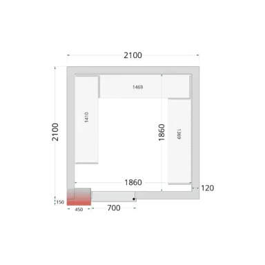 CRNF2121 Shelf Kit CRNF2121