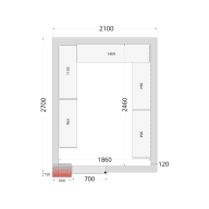 CRNF2127 Shelf Kit