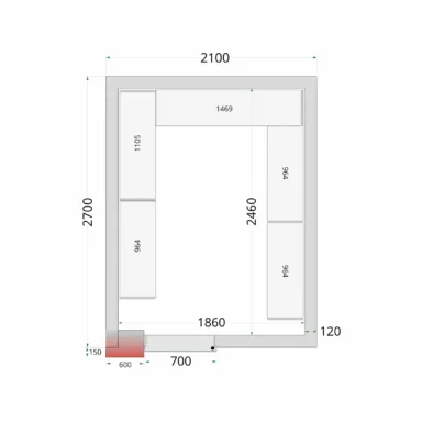 CRNF2127 Shelf Kit CRNF2127