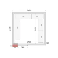 CRNF2424 Shelf Kit