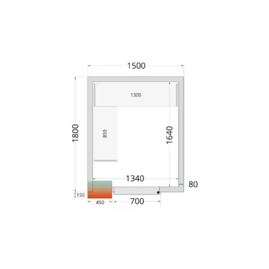 CRPF1518 Shelf Kit CRPF1518