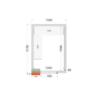 CRPF1521 Shelf Kit