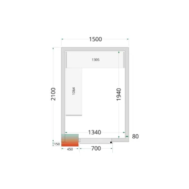 CRPF1521 Shelf Kit CRPF1521