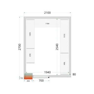 CRPF2127 Shelf Kit CRPF2127