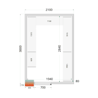 CRPF2130 Shelf Kit