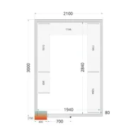 CRPF2130 Shelf Kit