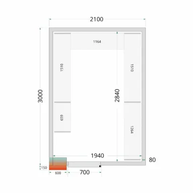 CRPF2130 Shelf Kit CRPF2130