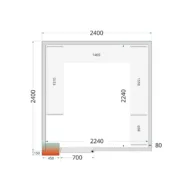 CRPF2424 Shelf Kit