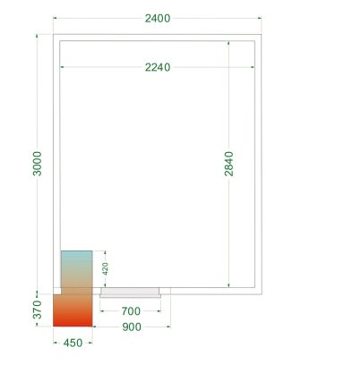 CRPF2430 Chiller Room
