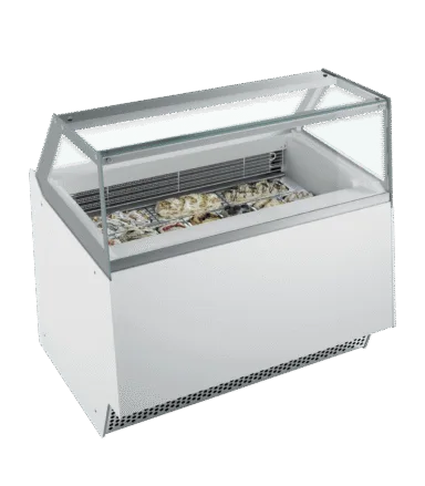 ELEGANCE 10 Scoop Ice Cream Display