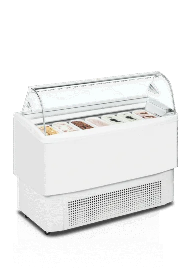 FIJI 7 Ventilated Scoop Ice Cream Display