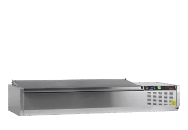 GVC33-150 S/S Gastronorm Topping Shelf With Lid