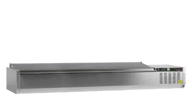 GVC33-200 S/S Gastronorm Topping Shelf With Lid