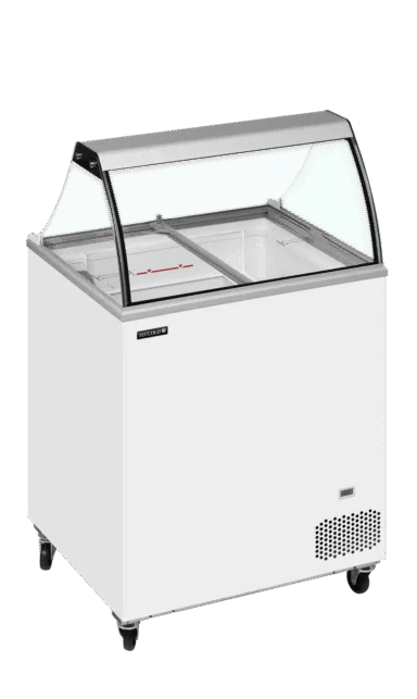 IC201SC + CANOPY Scoop Ice Cream Display w/Basket