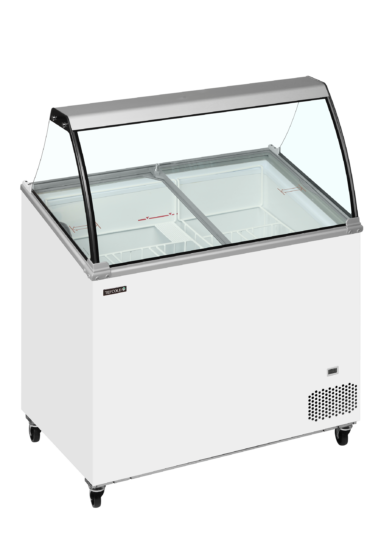IC301SCE + CANOPY Scoop Ice Cream Display
