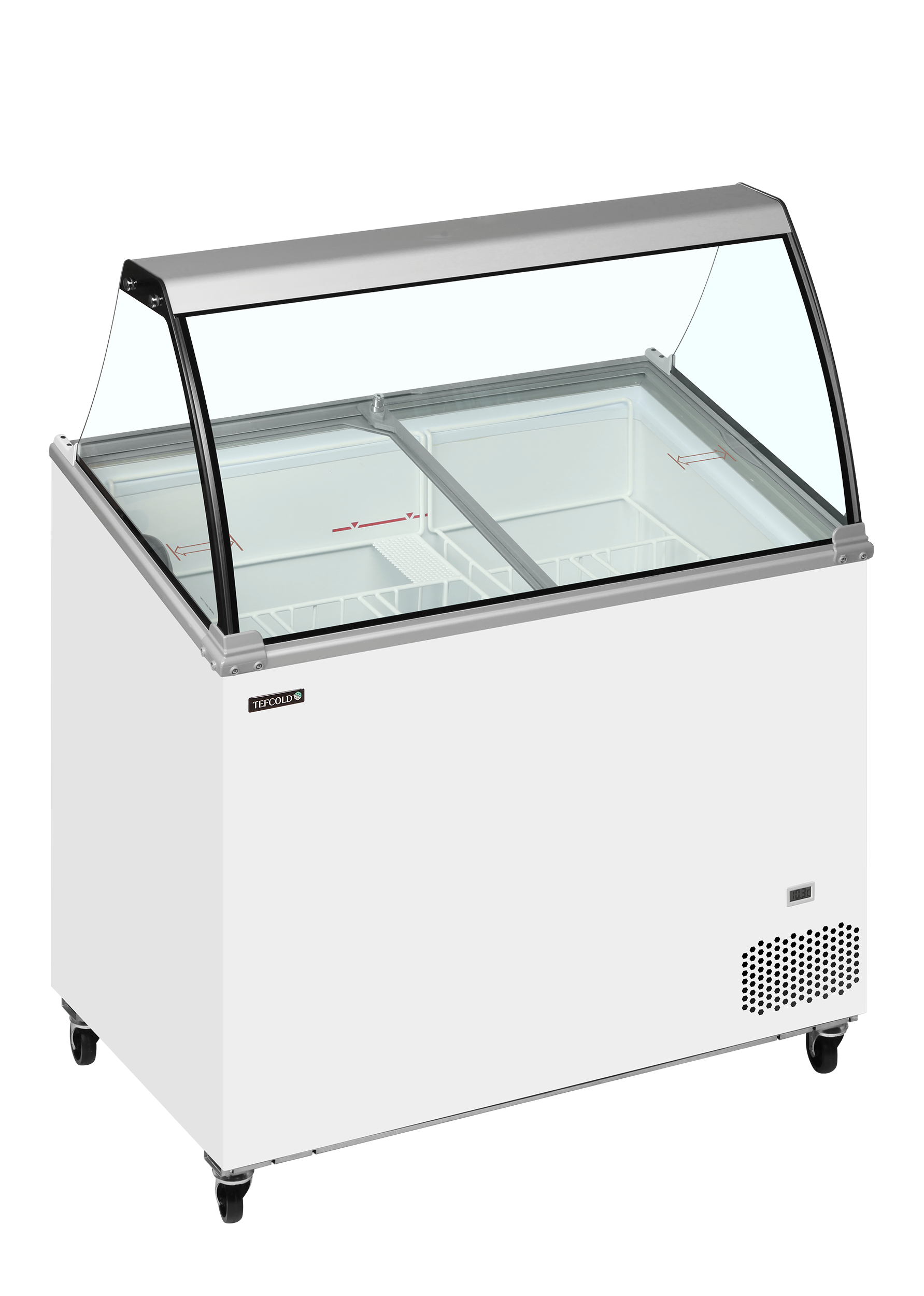 IC301SCE + CANOPY Scoop Ice Cream Display