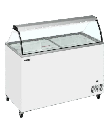 IC401SC + CANOPY Scoop Ice Cream Display w/Baskets