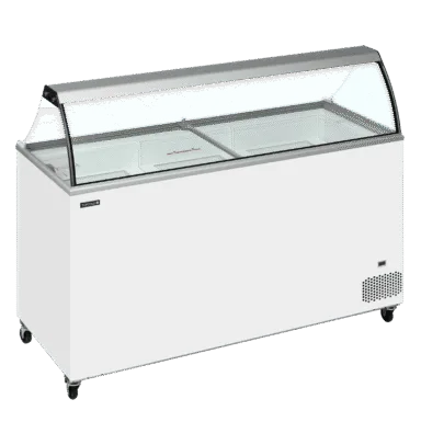 IC501SC + CANOPY Scoop Ice Cream Display w/Baskets