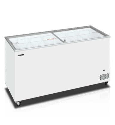 IC501SC Sliding Flat Glass Lid Chest Freezer