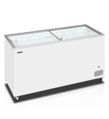 IC501SC Sliding Flat Glass Lid Chest Freezer