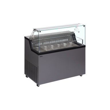 MIRABELLA 6 Scoop Ice Cream Display