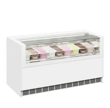 ONESHOW FREE LARGE Ventilated Scoop Ice Cream Display