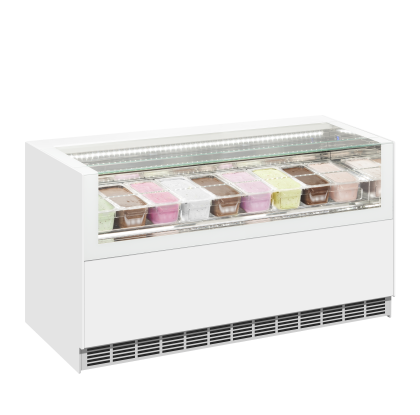 ONESHOW FREE LARGE Ventilated Scoop Ice Cream Display