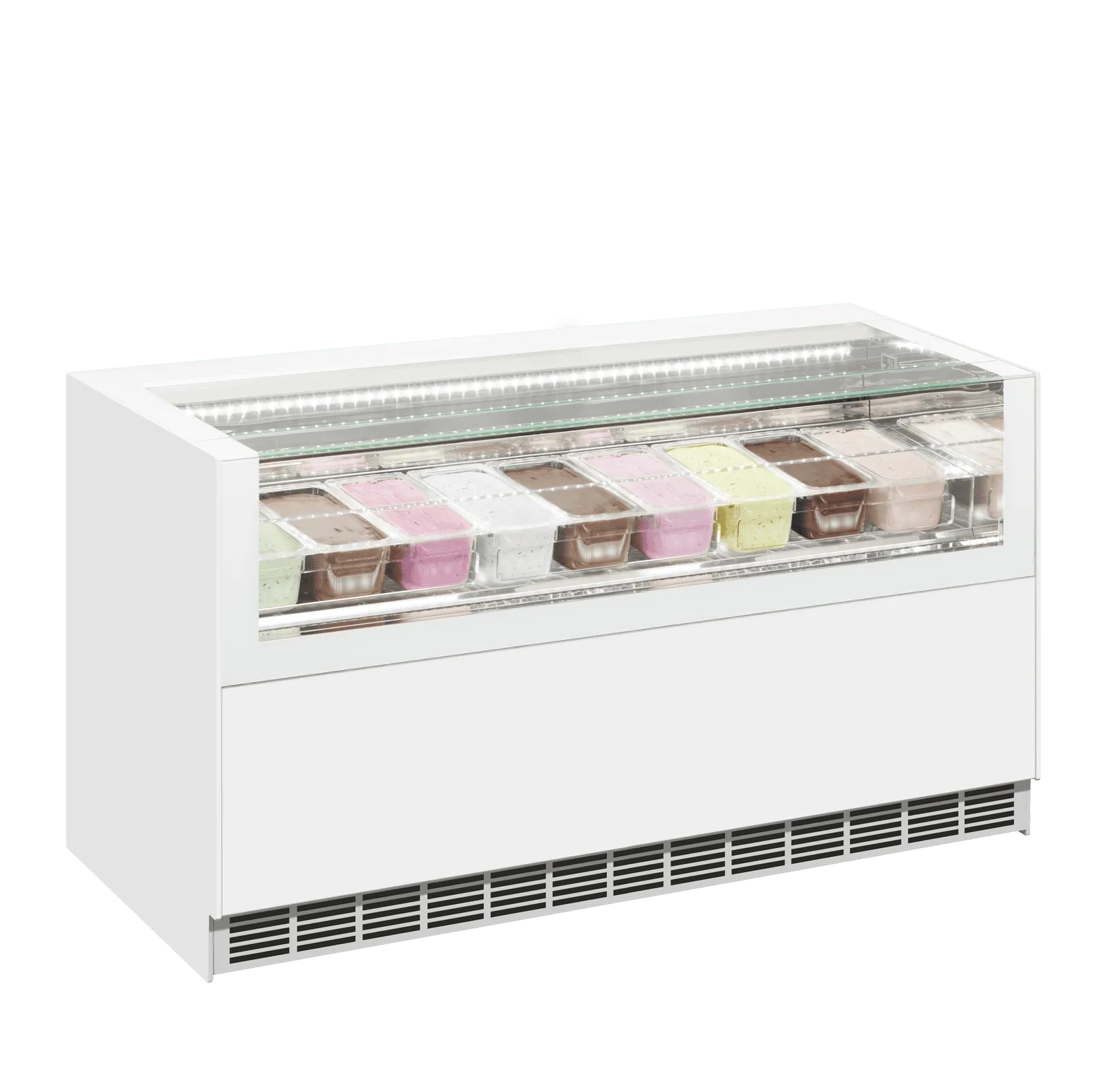 LARGE Ventilated Scoop Ice Cream Display