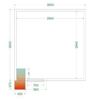Shelf Rack System Kit CRPF3030