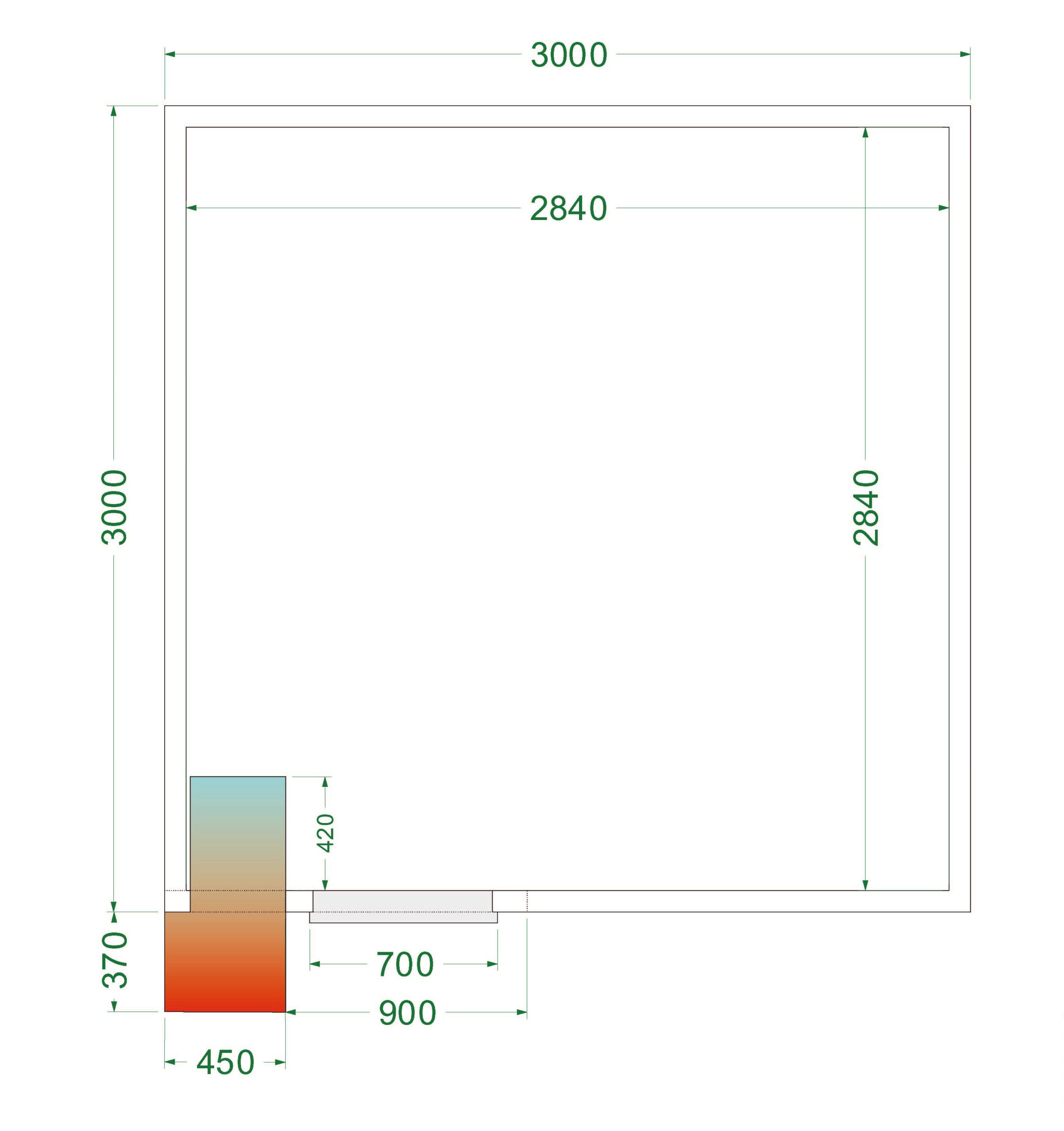 Shelf Rack System Kit CRPF3030