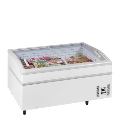 SUPER 150DE White High Vision Supermarket Freezer