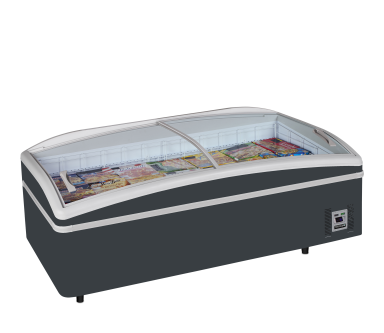 SUPER 200HC DE RAL7016 High Vision Supermarket Freezer