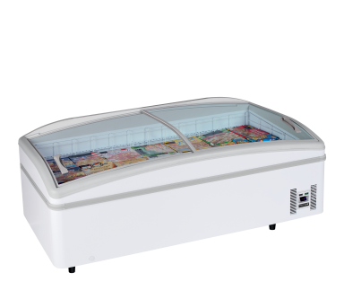 SUPER 200HC DE White High Vision Supermarket Freezer