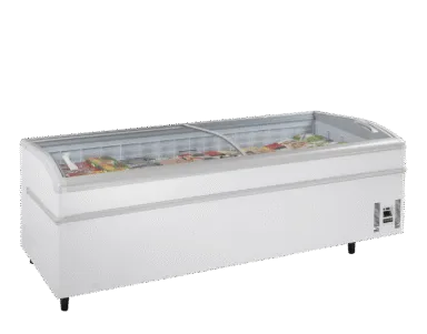 SUPER 250DE White High Vision Supermarket Freezer