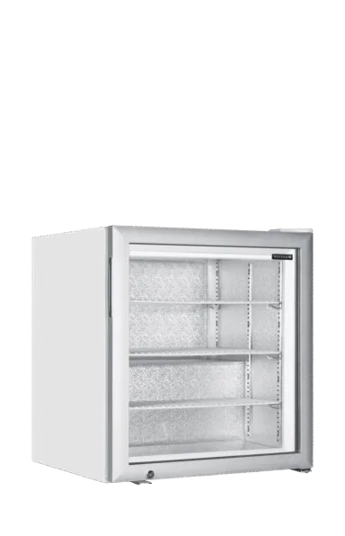 UF100G Glass Door Display Freezer