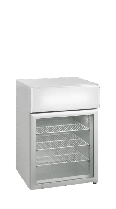 UF100GCP Glass Door Display Freezer