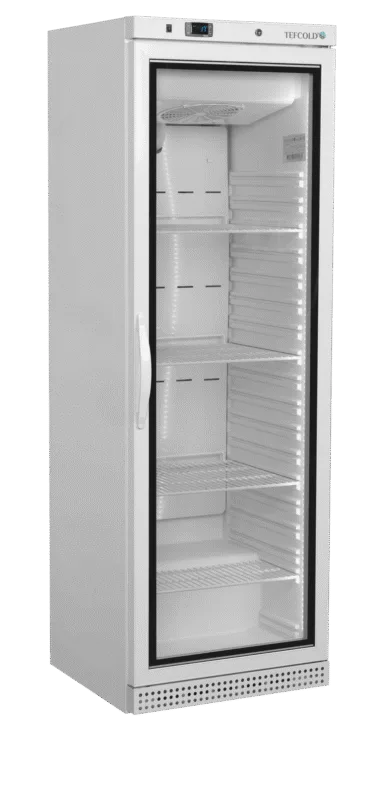 UF400VGW Glass door display freezer