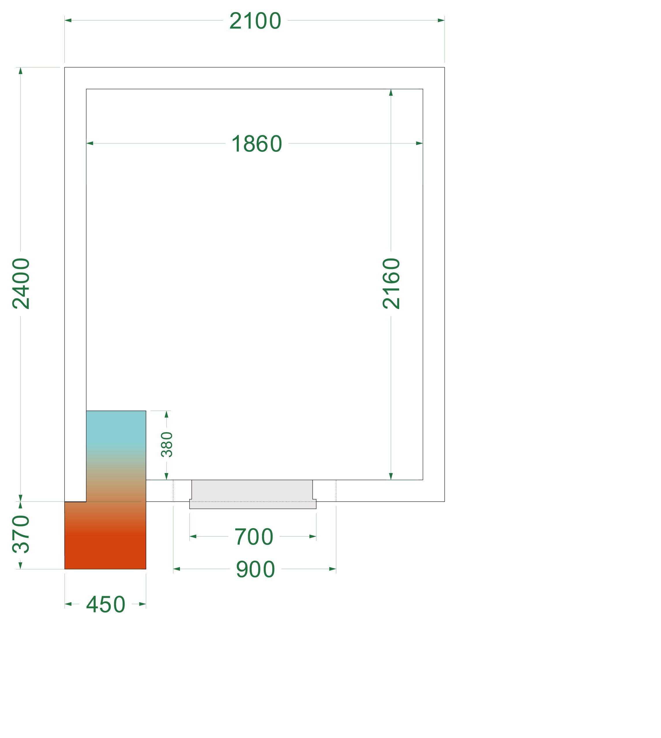 CRNF2124 Freezer Room