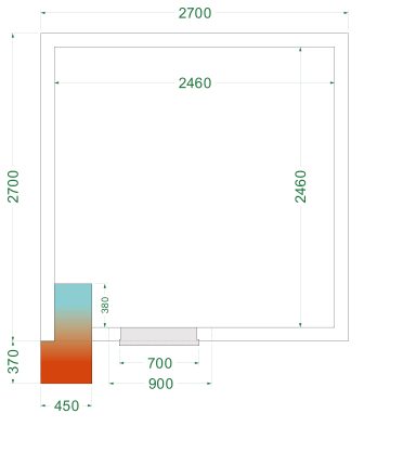 CRNF2727 Freezer Room