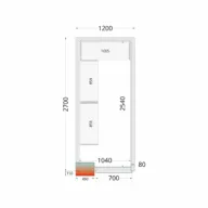 Shelf Rack System Kit CRPF1227