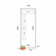 Shelf Rack System Kit CRPF1230