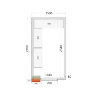 Shelf Rack System Kit CRPF1527