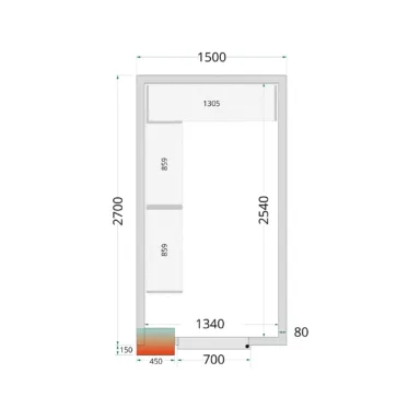 Shelf Rack System Kit CRPF1527