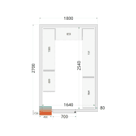 Shelf Rack System Kit CRPF1827