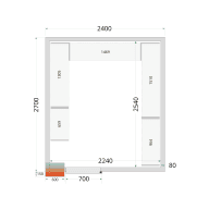 Shelf Rack System Kit CRPF2427