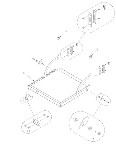 Door Parts Assembly – C400 (90001651-C)