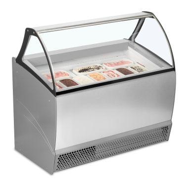BERMUDA RV10 Ventilated Scoop Ice Cream Display